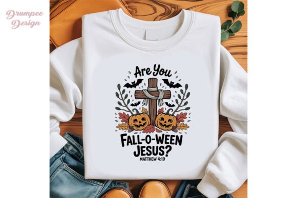 Fall-O-Ween Jesus T-Shirt Designs
