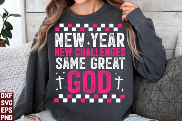 Happy New Year 2026 SVG, Christian T-Shirt Designs
