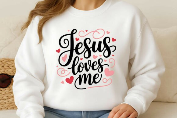 Jesus Loves Me PNG: Christian PNG Freebies