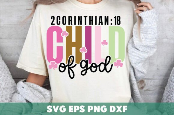 Jesus Quotes SVG PNG, Child of God SVG — T-Shirt Designs
