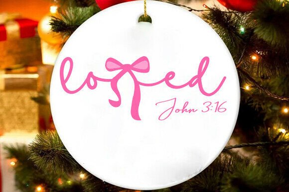 Loved John 3:16 PNG SVG